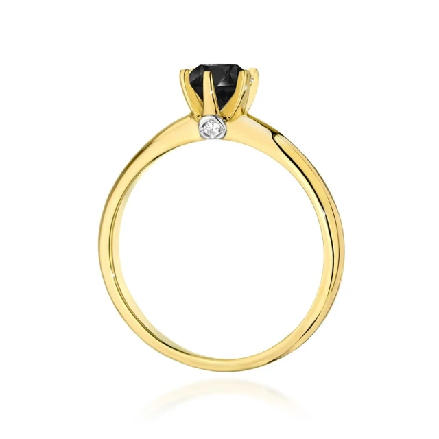 copy of Gold Ring 585 mit Diamant Diamant Diamant 0.10ct