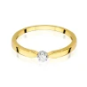 Gold Diamant Ring EY-45 0.10ct | ergold