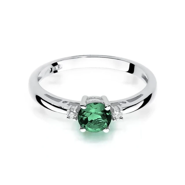 copy of Gold Ring 585 mit Diamant Diamant Diamant 0.10ct