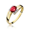 Gold Diamant Ring EY-45 0.10ct | ergold