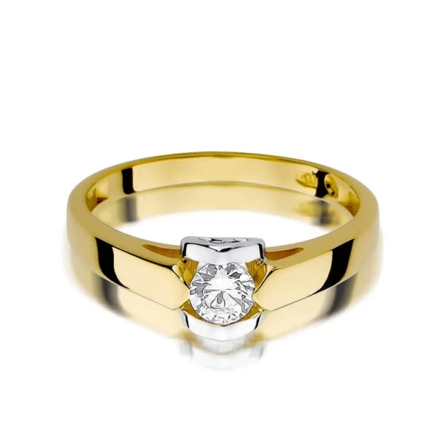 Gold Ring 585 mit Diamant Diamant Diamant 0.30ct