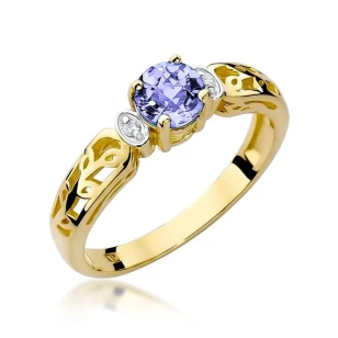 Gold Diamant Ring EY-45 0.10ct | ergold