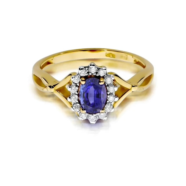 copy of Gold Ring 585 mit Diamant Diamant Diamant 0.10ct