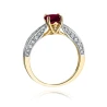 Gold Diamant Ring EY-45 0.10ct | ergold