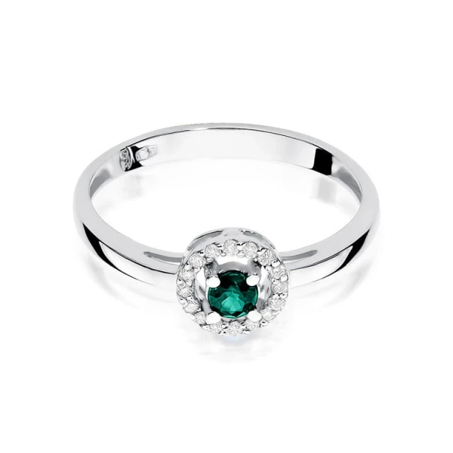 copy of Gold Ring 585 mit Diamant Diamant Diamant 0.10ct