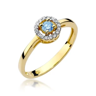 Gold Diamant Ring EY-45 0.10ct | ergold