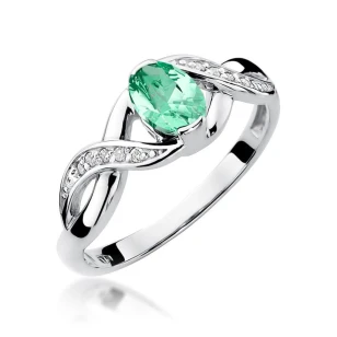 Gold Diamant Ring EY-45 0.10ct | ergold