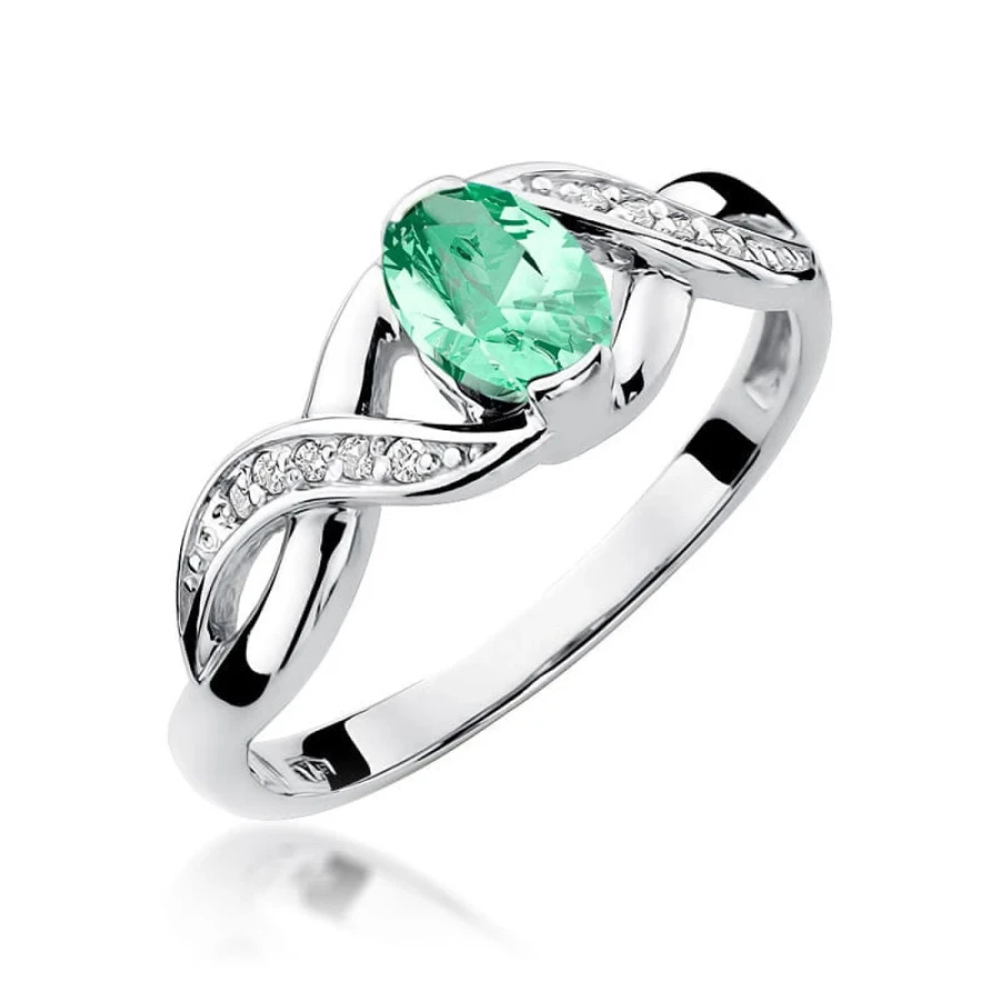 Gold Diamant Ring EY-45 0.10ct | ergold