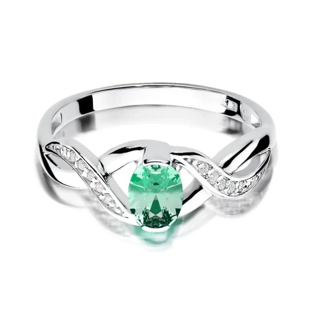 copy of Gold Ring 585 mit Diamant Diamant Diamant 0.10ct