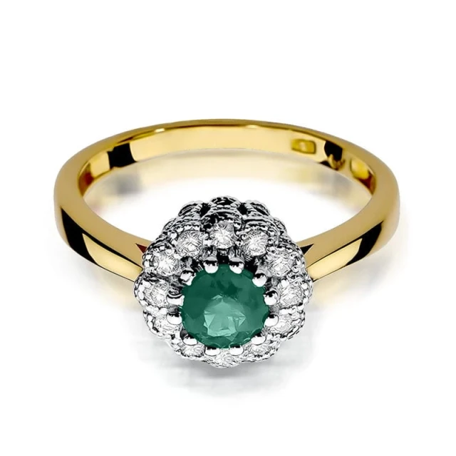 copy of Gold Ring 585 mit Diamant Diamant Diamant 0.10ct