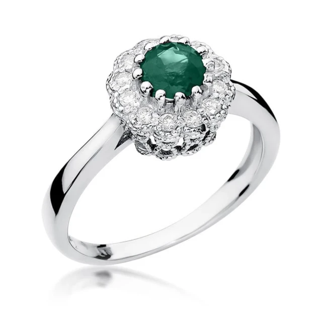 copy of Gold Ring 585 mit Diamant Diamant Diamant 0.10ct