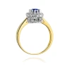 Gold Diamant Ring EY-45 0.10ct | ergold