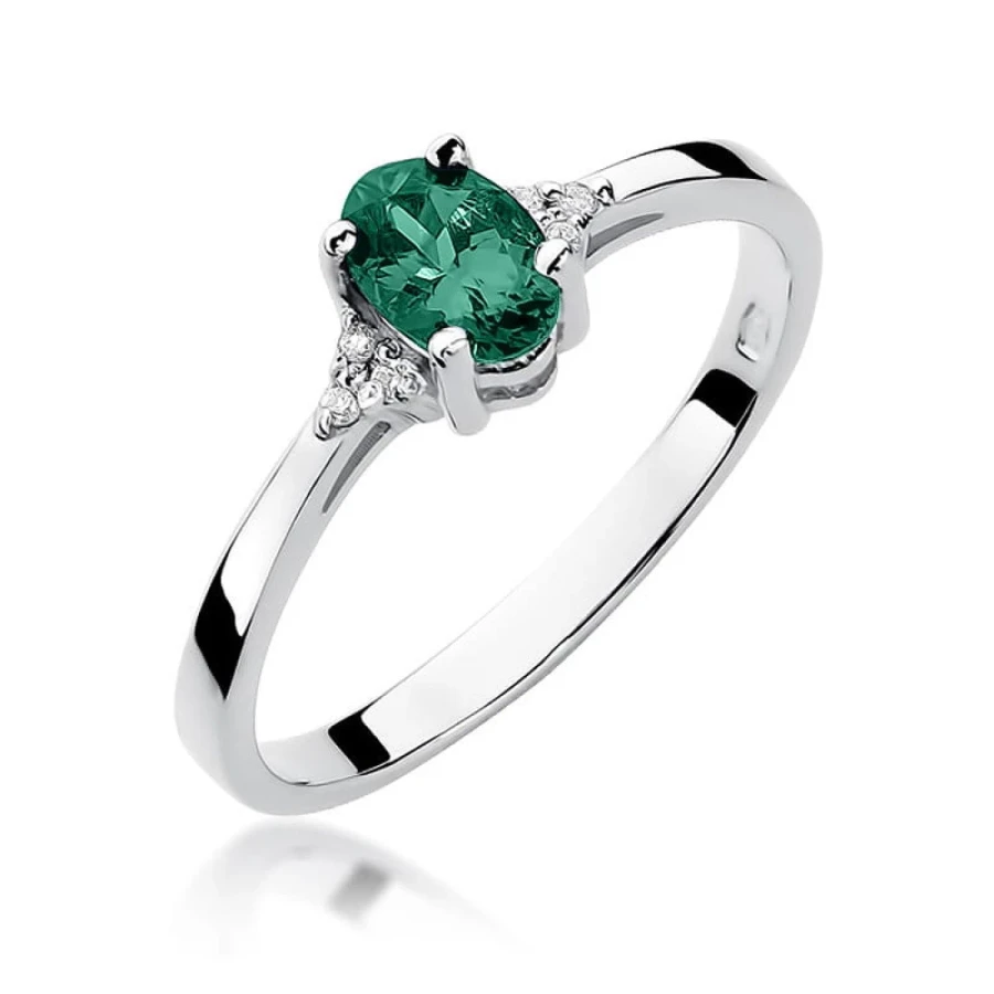 Gold Diamant Ring EY-45 0.10ct | ergold