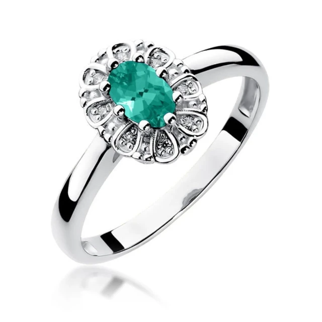 copy of Gold Ring 585 mit Diamant Diamant Diamant 0.10ct