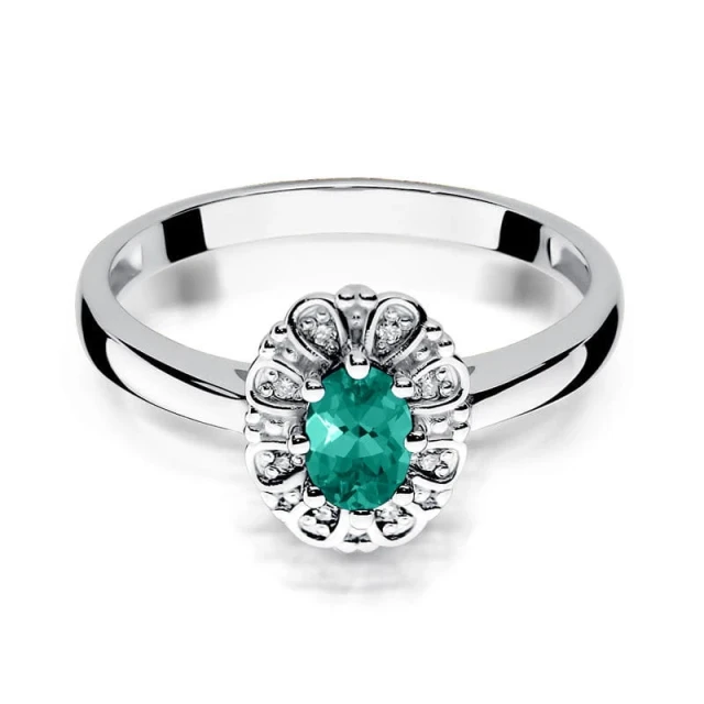 copy of Gold Ring 585 mit Diamant Diamant Diamant 0.10ct