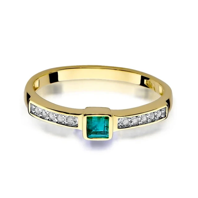 copy of Gold Ring 585 mit Diamant Diamant Diamant 0.10ct