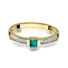 Gold Diamant Ring EY-45 0.10ct | ergold