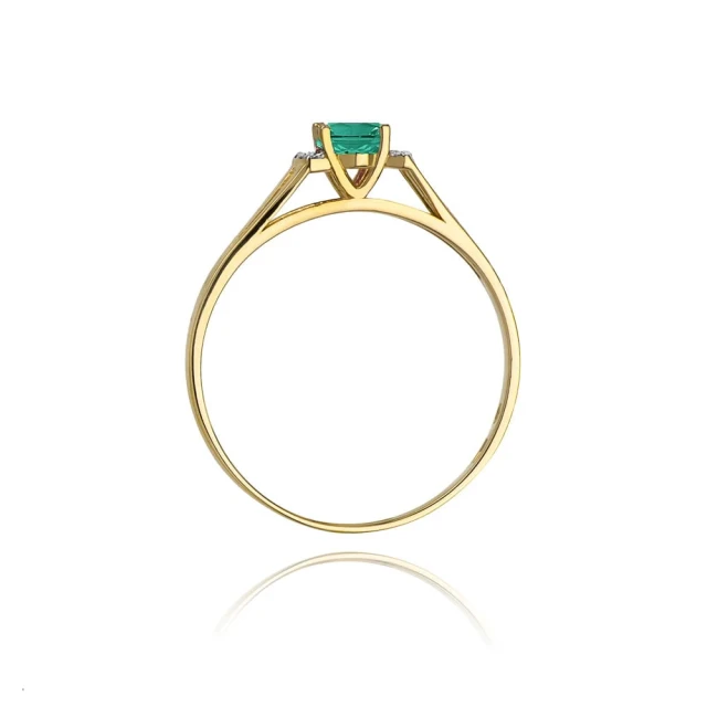 copy of Gold Ring 585 mit Diamant Diamant Diamant 0.10ct