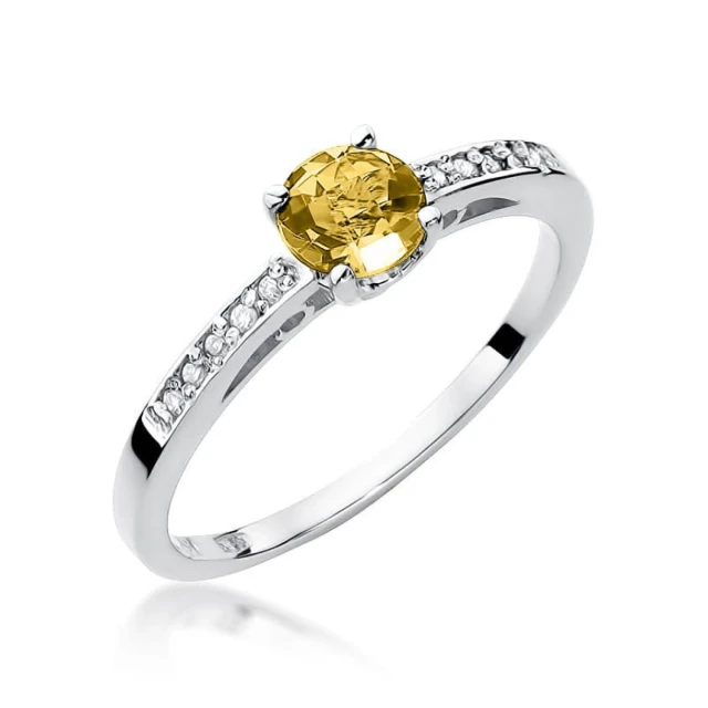 copy of Gold Ring 585 mit Diamant Diamant Diamant 0.10ct