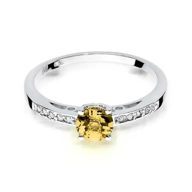 copy of Gold Ring 585 mit Diamant Diamant Diamant 0.10ct