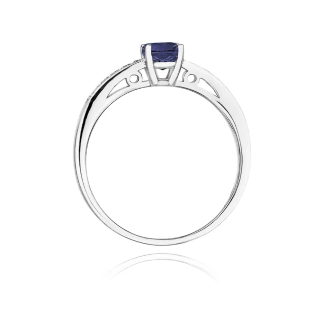 copy of Gold Ring 585 mit Diamant Diamant Diamant 0.10ct