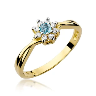 Gold Diamant Ring EY-45 0.10ct | ergold