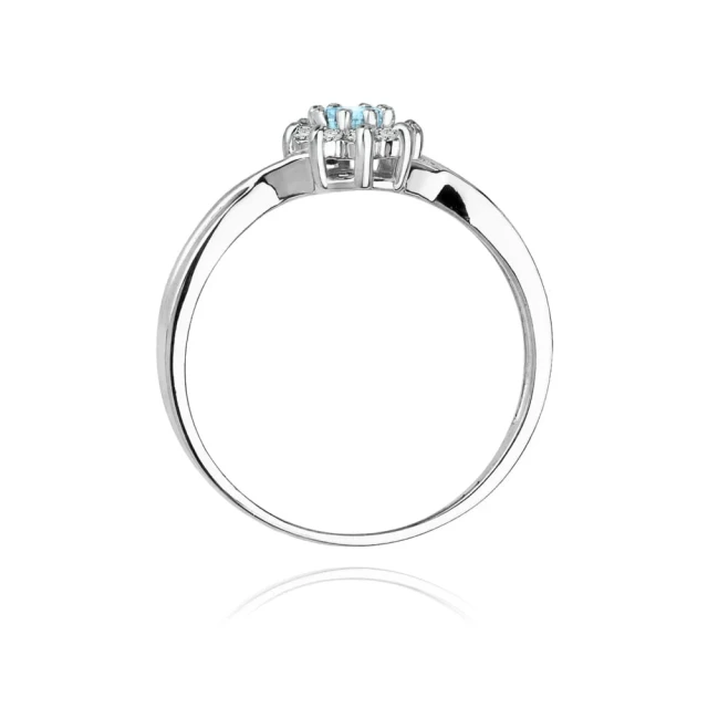 copy of Gold Ring 585 mit Diamant Diamant Diamant 0.10ct