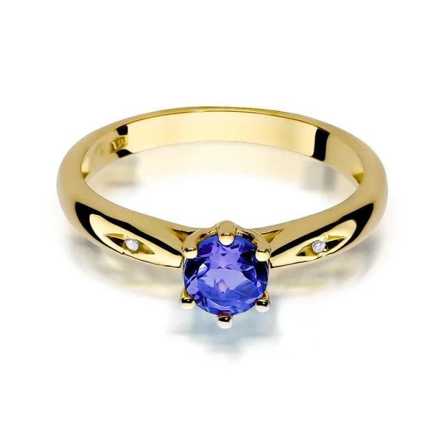 copy of Gold Ring 585 mit Diamant Diamant Diamant 0.10ct