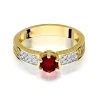 Gold Diamant Ring EY-45 0.10ct | ergold