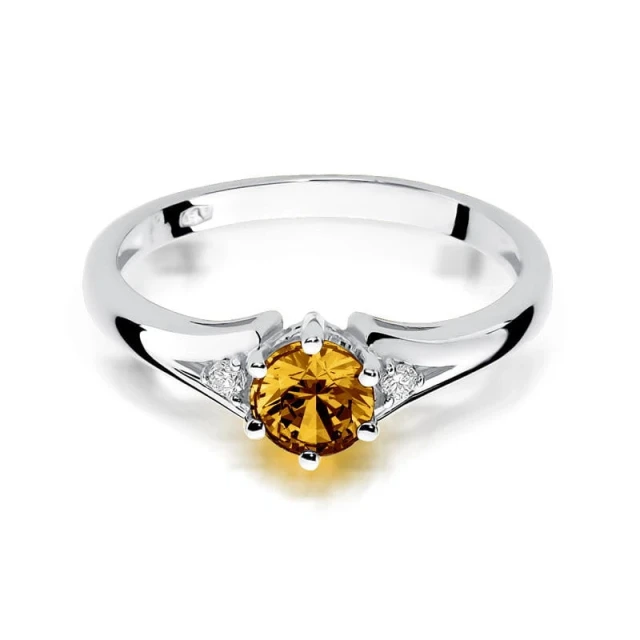copy of Gold Ring 585 mit Diamant Diamant Diamant 0.10ct