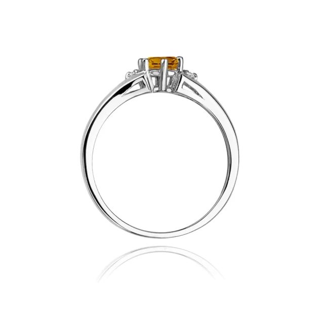 copy of Gold Ring 585 mit Diamant Diamant Diamant 0.10ct