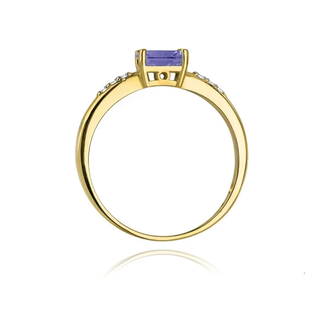 copy of Gold Ring 585 mit Diamant Diamant Diamant 0.10ct