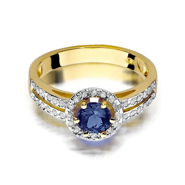 copy of Gold Ring 585 mit Diamant Diamant Diamant 0.10ct