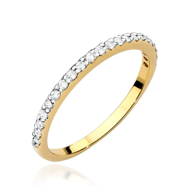 copy of Gold Ring 585 mit Diamant Diamant Diamant 0.10ct