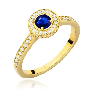 Gold Diamant Ring EY-45 0.10ct | ergold