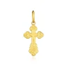 Złoty krzyżyk prawosławny średni próba 585