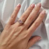 Gold Ring 585 Verlobung Pink Herz | ergold