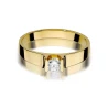 Złoty pierścionek z diamentem EY-388 0,23ct