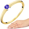 Goldring mit blauem Stein 1.1049b | ergold