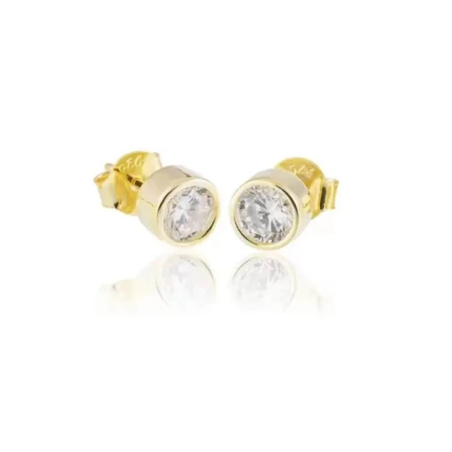 Ohrringe aus vergoldetem Silber "Charm of the Night"