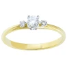 Klassischer Goldring Zircon P3.1515 | ergold