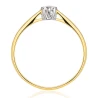 Goldring mit Strasssteinen SQUARE P2.1296 | ergold