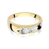 Złoty pierścionek z diamentem EY-15 0,25ct