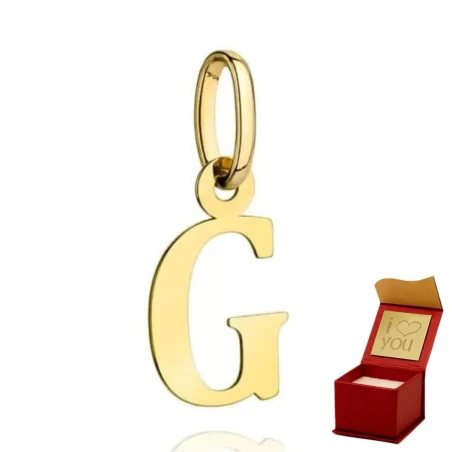 Zawieszka złota literka G