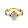 Złoty pierścionek z diamentem EY-154 0,14ct