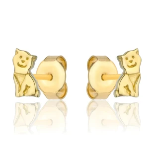 Goldene Ohrringe Sweet Bow | ergold
