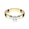 Złoty pierścionek z diamentem EY-241 0,20ct