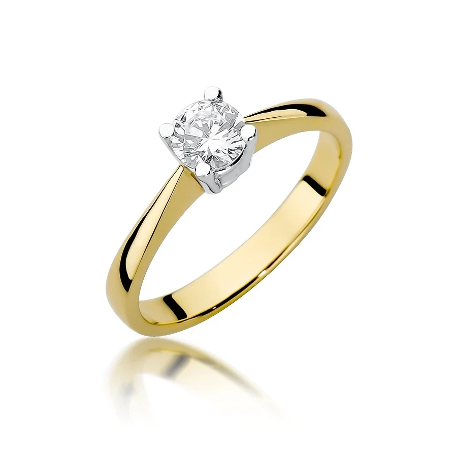 Gold Diamant ring EY-222B 0.30ct | ergold