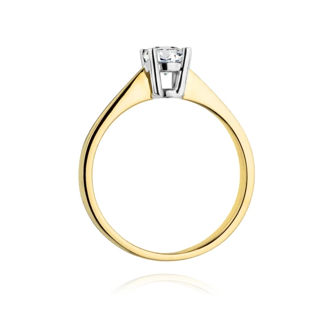 copy of Gold Ring 585 mit Diamant Diamant Diamant 0.30ct