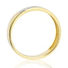 Gold Ring Stones INTERWOVEN PATTERN P3.1541 | ergold